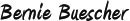 Secretary of State Bernie Buescher's signature